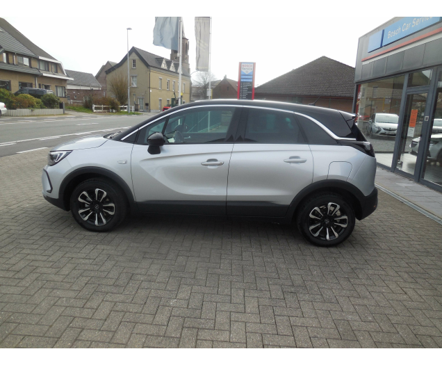Opel Crossland 1.2 Turbo Elegance silver bj. 2023 3364 km AUTOM Garage Van Wassenhove