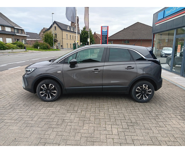 Opel Crossland Elegance 1.2 Benz Turbo Grijs bj. 04/2023 15 km Garage Van Wassenhove