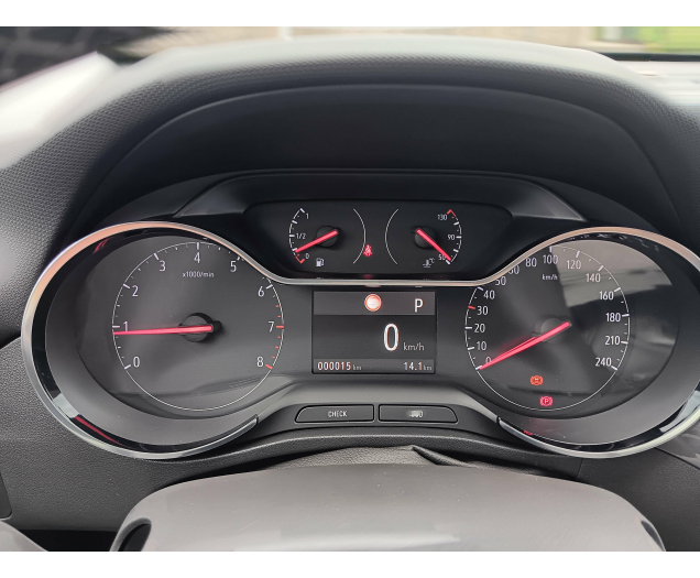 Opel Crossland Elegance 1.2 Benz Turbo Grijs bj. 04/2023 15 km Garage Van Wassenhove