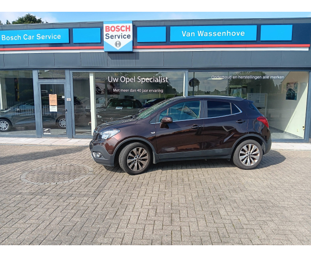 Opel Mokka Cosmo 1.4 benz turbo bruin bj. 01/2017 90687 km Garage Van Wassenhove