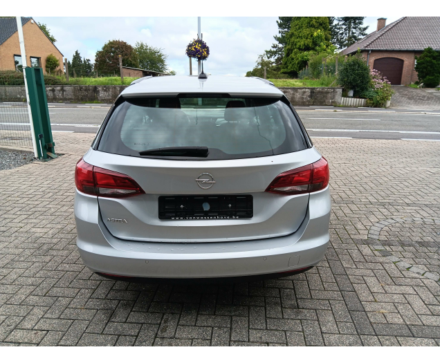 Opel Astra K Spr Tr Edition 1.2 benz Turbo silver bj. 09/2020 Garage Van Wassenhove
