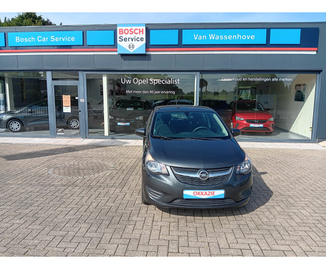 Opel Karl Enjoy 1.0 benz 5drs grijs bj. 09/2017 95943 km Garage Van Wassenhove