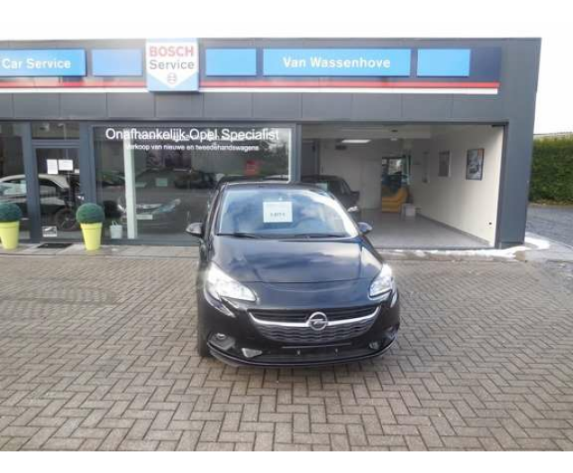 Opel Corsa E Enjoy 5drs 1.2 benz zwart bj. 06/2019 49582 km Garage Van Wassenhove