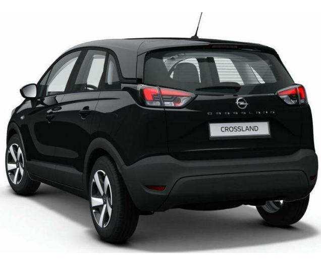 Opel Crossland Edition 1.2 benz Turbo zwart bj. 11/2021 33048 km Garage Van Wassenhove