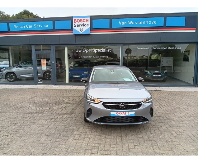 Opel Corsa F Edition 1.2 benzine silver bj. 07/2022 32921 km Garage Van Wassenhove