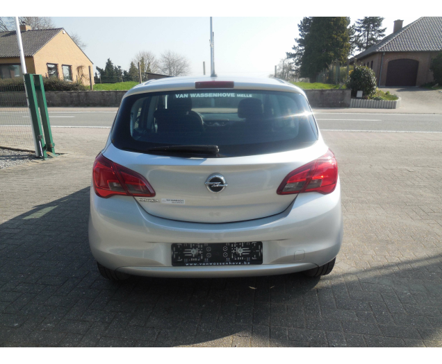 Opel Corsa E Enjoy 1.2 benz 5drs bj. 11/2016 45905 km silver Garage Van Wassenhove