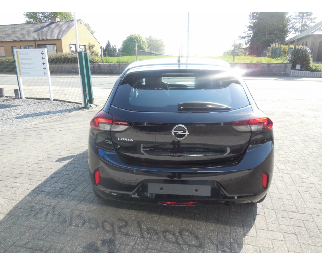 Opel Corsa F Elegance 1.2 benz Turbo zwart bj.04/2021 7389 k Garage Van Wassenhove