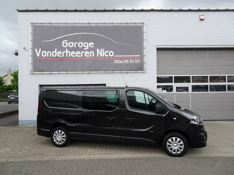 Opel Vivaro 1.6CDTi L2H1 5pl. Dubbele cabine NAVI  21.405+BTW Garage Nico Vanderheeren BV