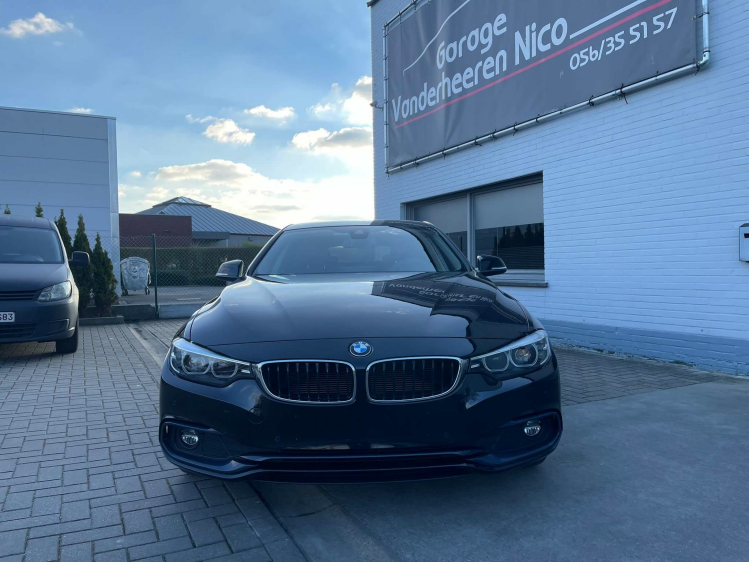 BMW 420 420dA SPORTLINE, NAVI PROF, LEDER, CAMERAS, ALU18 Garage Nico Vanderheeren BV