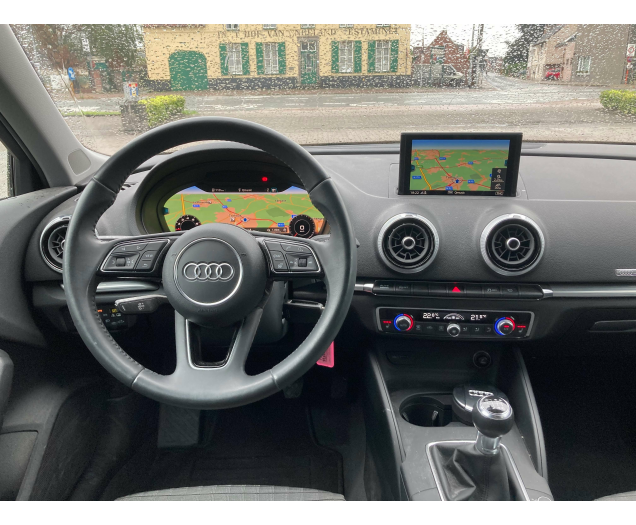 Audi A3 -Airco -Sportzetels -GPS -Virtual Cockpit -Cruise Garage Vandeginste