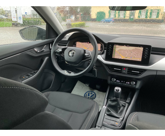 Skoda Scala -Airco -Sportzetels -GPS -Virtual Cockpit -Cruise Garage Vandeginste