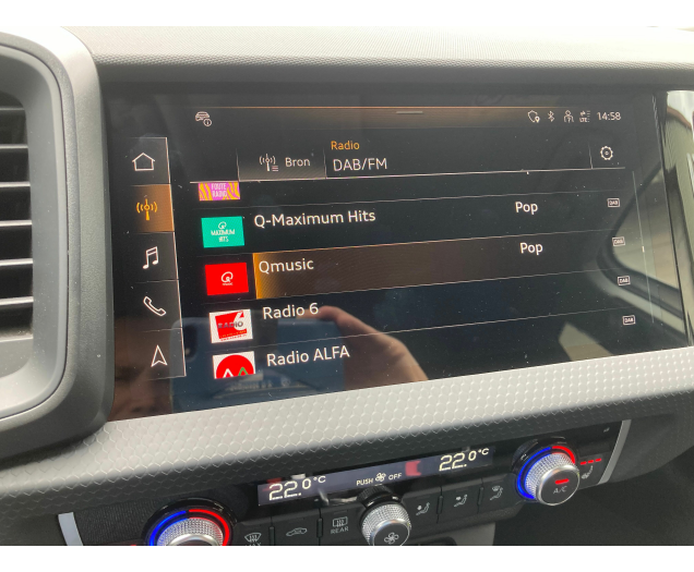 Audi A1 SPORTBACK - AUTOMAAT -Electr. Airco -GPS navi -Virtual cockpit -LED Garage Vandeginste