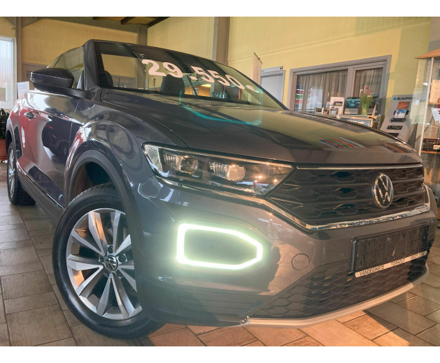 Volkswagen T-ROC CABRIOLET 150tsi -AUTOMAAT -Airco -GPS -LED -App -ACC -Camera Garage Vandeginste