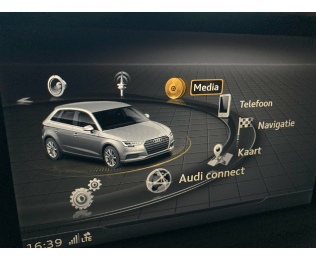 Audi A3 SPORTBACK 116tfsi -Airco -GPS -Sportzetels -LED -Parksensoren Garage Vandeginste