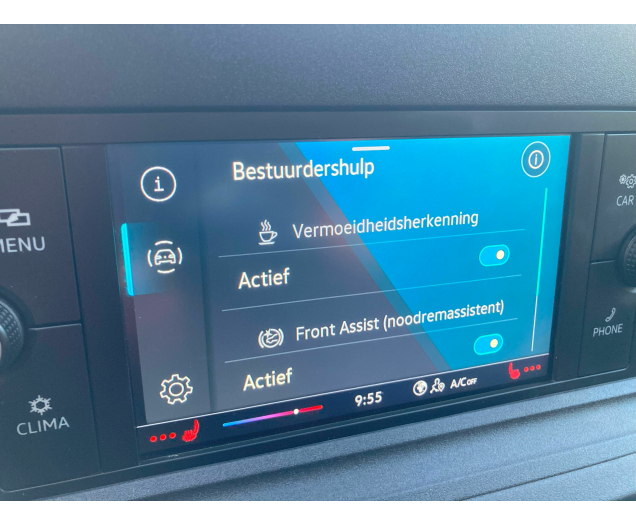 Volkswagen CADDY UTILITAIRE 1.5tsi - 5 zetels -AUTOMAAT -Airco -Full LED -Parkeersensoren -2 schuifdeuren -Trekhaak -Alu 17 Garage Vandeginste