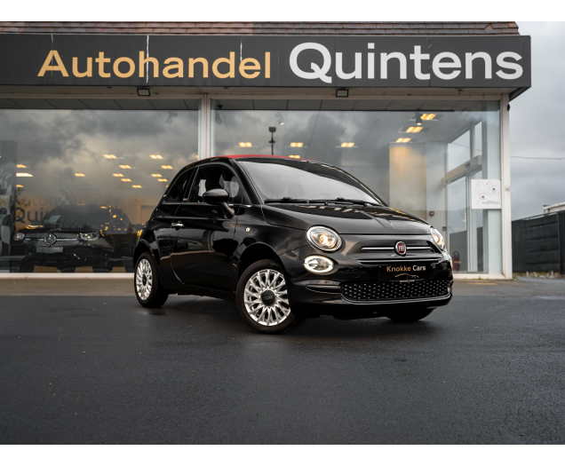 Fiat 500C Open dak,Parkeerhulp,Alu Velgen,Lounch Autohandel Quintens