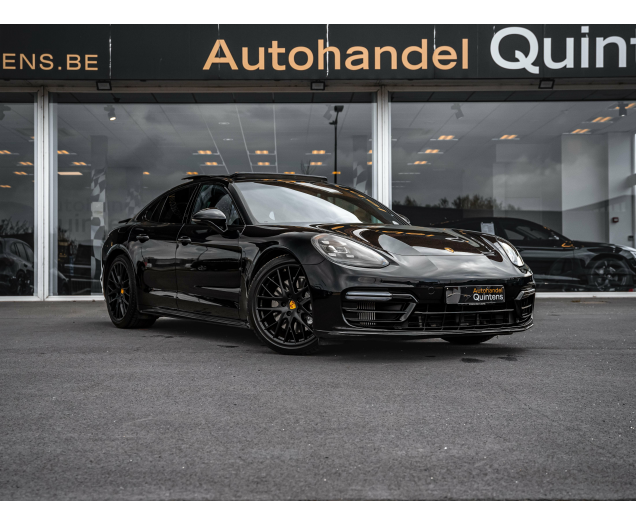 Porsche Panamera Plug in Hybrid,Sportuitlaten,Pano,21'Black wheels Autohandel Quintens