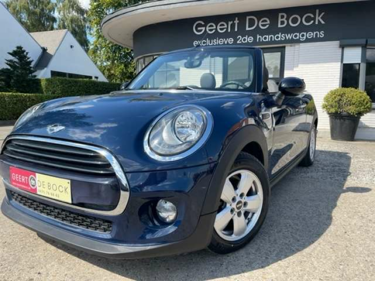 MINI Cooper Cabrio 1.5/SPORTZETELS/ALU/PDC*22000KM* Geert De Bock