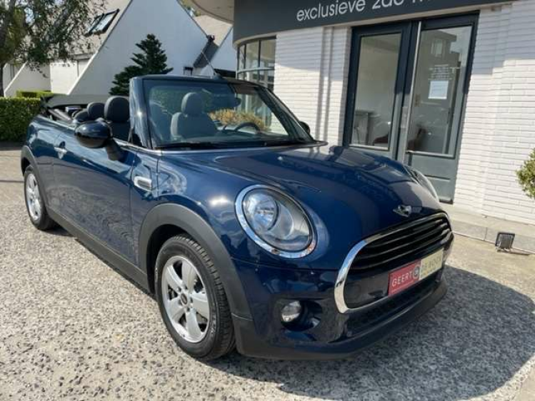 MINI Cooper Cabrio 1.5/SPORTZETELS/ALU/PDC*22000KM* Geert De Bock