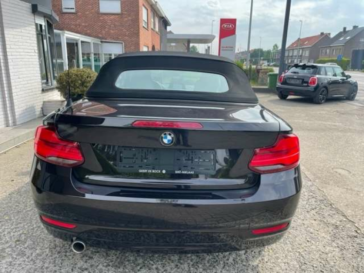 BMW 218 2 CABRIO AUT/LEDER/NAVI/*VERKOCHT* Geert De Bock