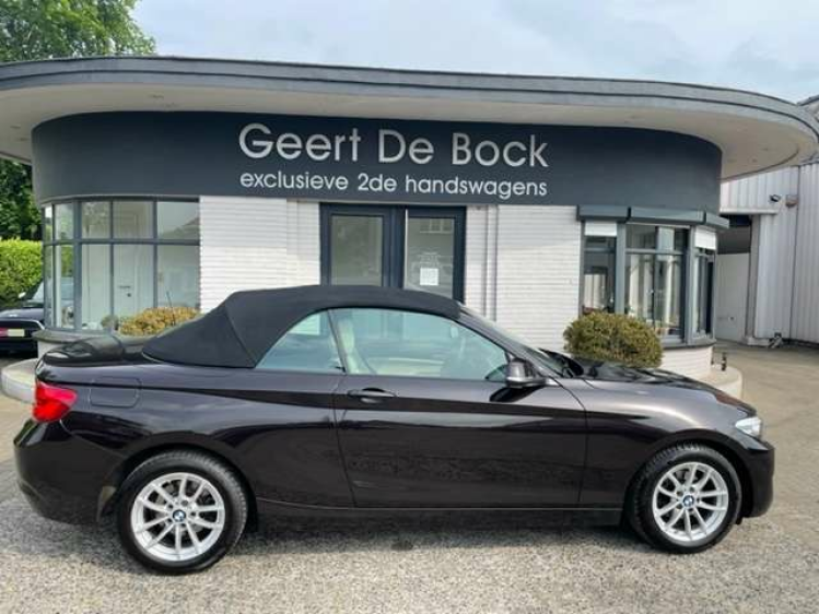 BMW 218 2 CABRIO AUT/LEDER/NAVI/*VERKOCHT* Geert De Bock