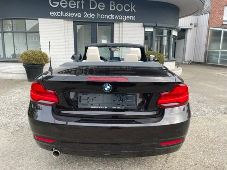 BMW 218 2 CABRIO  AUT/LEDER/NAVI/*VERKOCHT* Geert De Bock