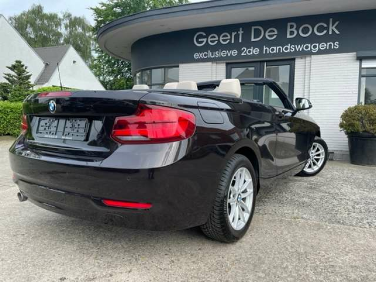BMW 218 2 CABRIO  AUT/LEDER/NAVI/*VERKOCHT* Geert De Bock