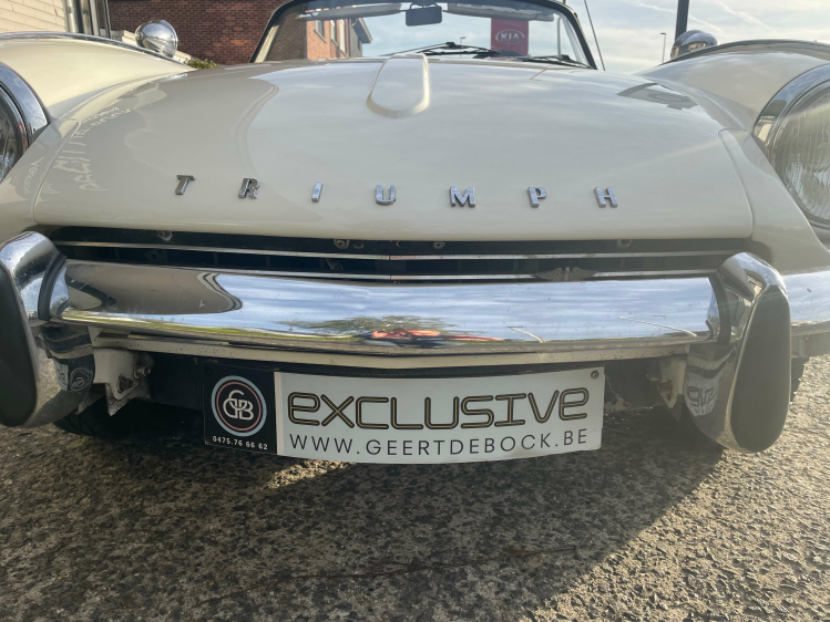 Triumph Spitfire MK3 CABRIOLET/ OLDTIMER Geert De Bock