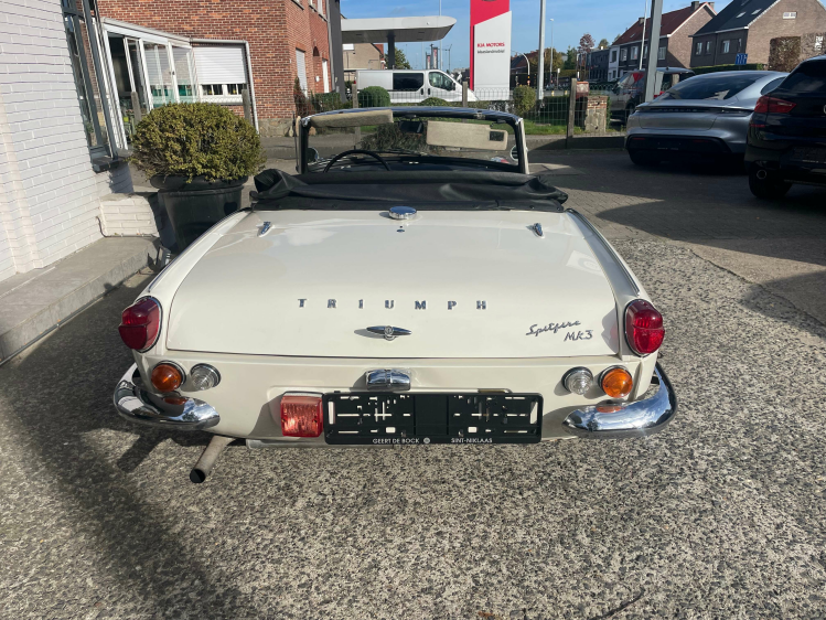Triumph Spitfire MK3 CABRIOLET/ OLDTIMER Geert De Bock