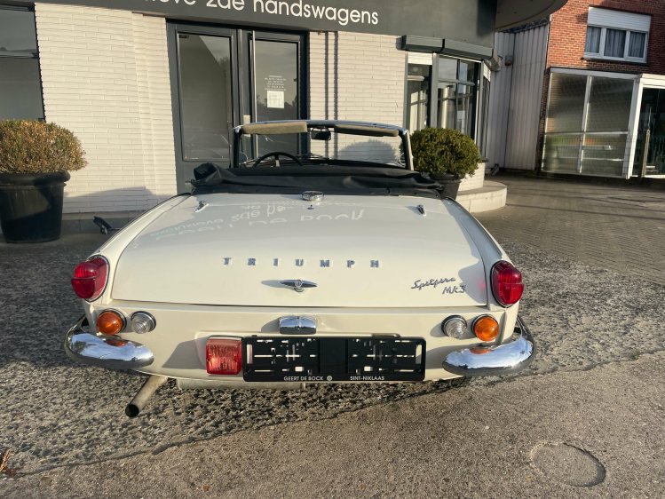 Triumph Spitfire MK3 CABRIOLET/ OLDTIMER Geert De Bock