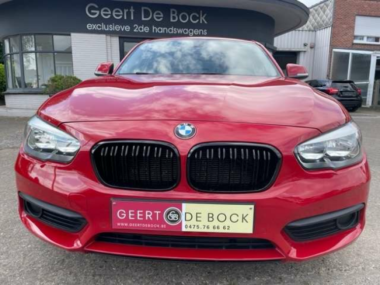 BMW 116 BLACK SPORT / NAVI/LEDER/ALU BLACK Geert De Bock