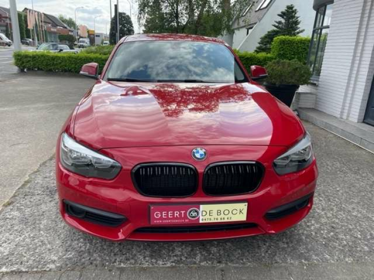 BMW 116 BLACK SPORT /LEDER/ALU BLACK*VERKOCHT* Geert De Bock