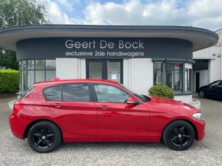 BMW 116 BLACK SPORT /LEDER/ALU BLACK*VERKOCHT* Geert De Bock