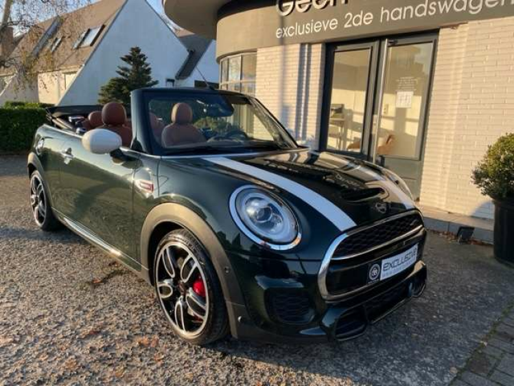MINI John Cooper Works Cabrio 2.0AS JCW NAVI/HEAD UP/LEDER/18!