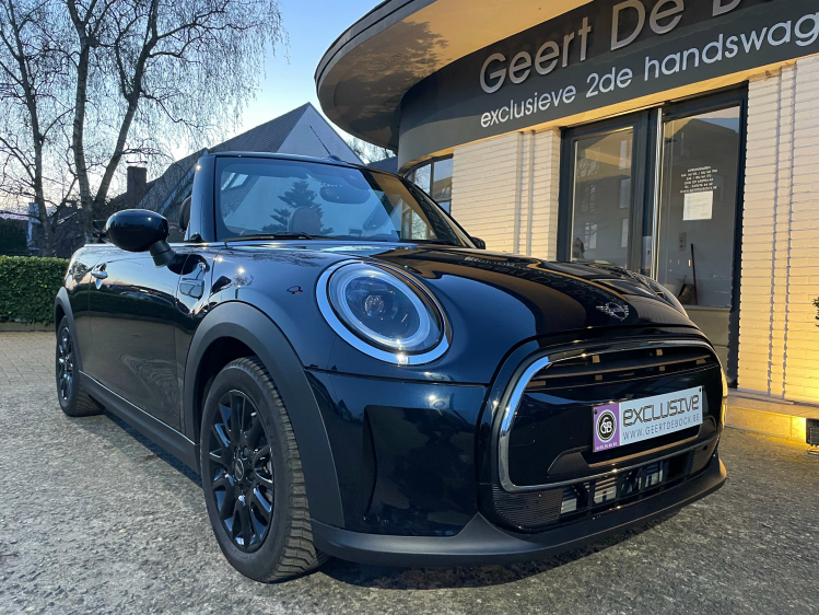MINI Cooper Cabrio AUT/APPLE CARPL/PDC/ALU BLACK/850KM Geert De Bock