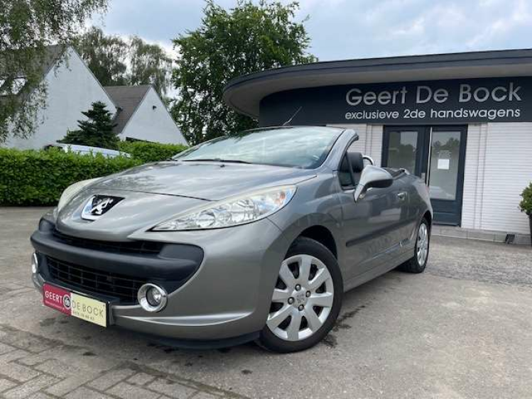 Peugeot 207 1.6i 16v cabriolet/leder/AIRCO slechts 61300KM Geert De Bock