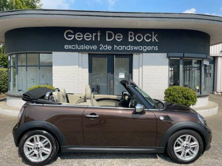 MINI Cooper Cabrio 1.6i/AUT/LEDER/PDC/ALU/60200KM Geert De Bock