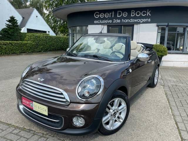MINI Cooper Cabrio 1.6i/AUT/LEDER/PDC/ALU/60200KM Geert De Bock