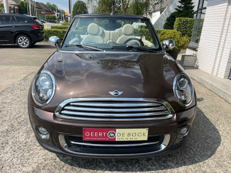 MINI Cooper Cabrio 1.6i/AUT/LEDER/PDC/ALU/60200KM*VERKOCHT** Geert De Bock