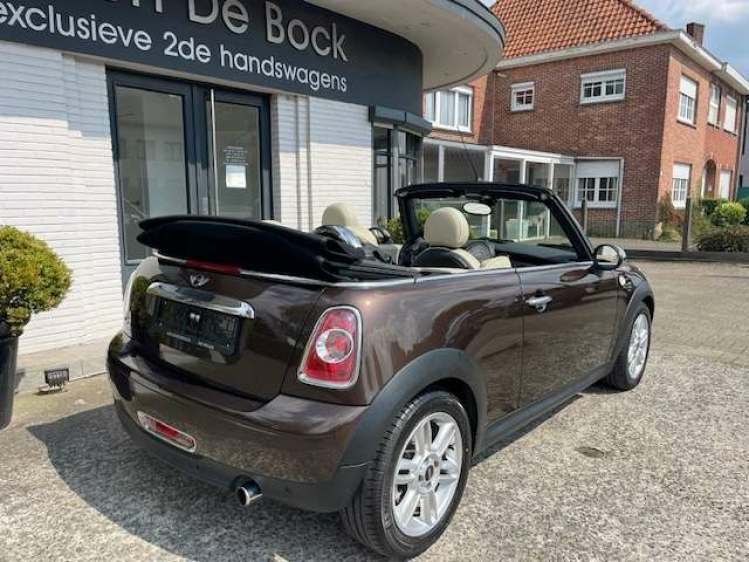 MINI Cooper Cabrio 1.6i/AUT/LEDER/PDC/ALU/60200KM*VERKOCHT** Geert De Bock