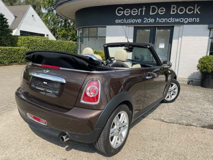 MINI Cooper Cabrio 1.6i/AUT/LEDER/PDC/ALU/60200KM*VERKOCHT** Geert De Bock