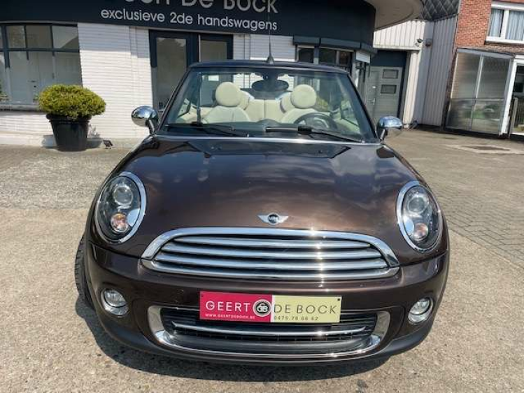 MINI Cooper Cabrio 1.6i/AUT/LEDER/PDC/ALU/60200KM*VERKOCHT** Geert De Bock
