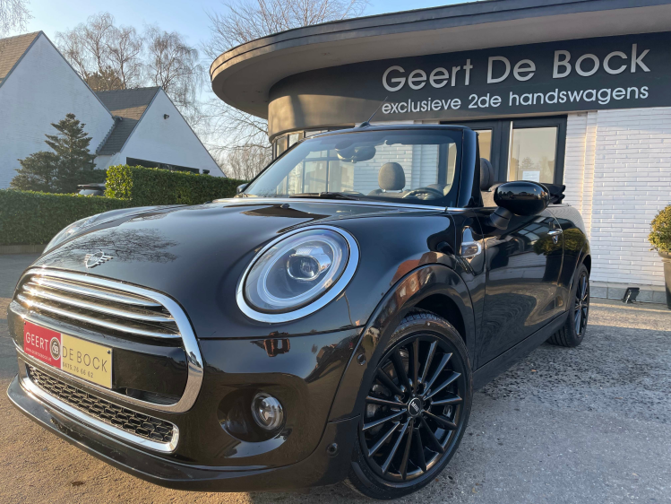 MINI Cooper Cabrio AUTOMAAT/HARMAN KARDON/ BLACK SPORT ALU Geert De Bock