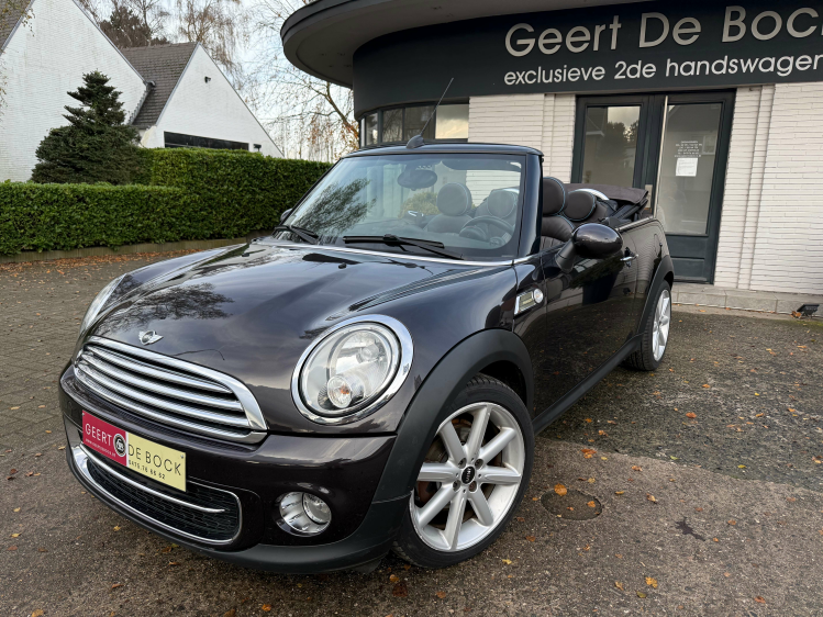 MINI Cooper D Cabrio Cabriolet 1.6 D/HIGHGATE/LEDER/NAVI/17