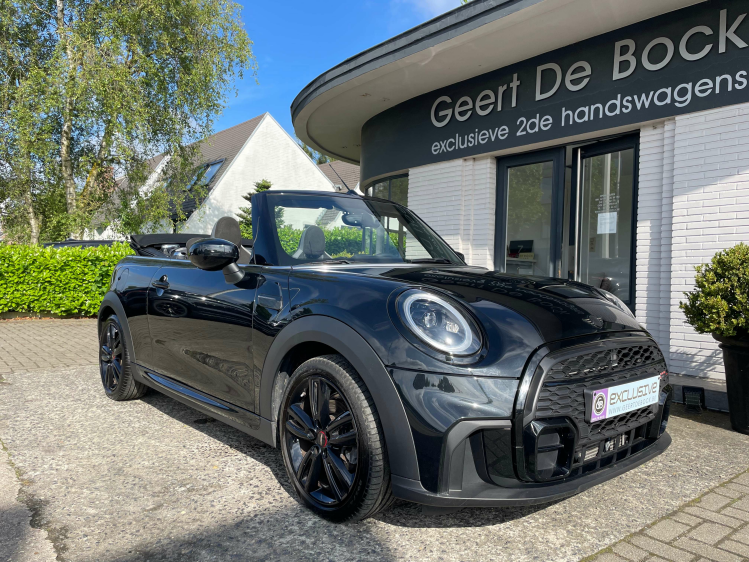 MINI Cooper Cabrio Cabriolet JCW KIT/BLACKLINE/APPLE CARPLAY** Geert De Bock