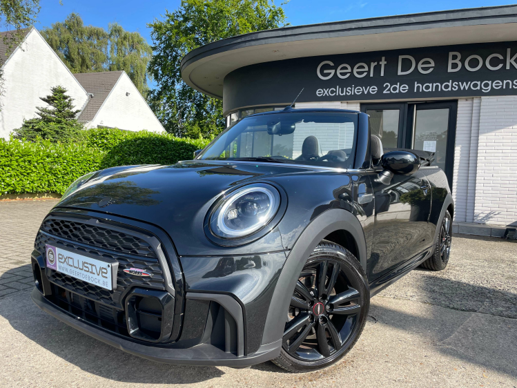 MINI Cooper Cabrio Cabriolet JCW KIT/BLACKL/APPLE CARPLAY**VERKOCHT** Geert De Bock
