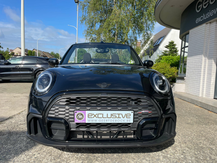 MINI Cooper Cabrio Cabriolet JCW KIT/BLACKL/APPLE CARPLAY**VERKOCHT** Geert De Bock