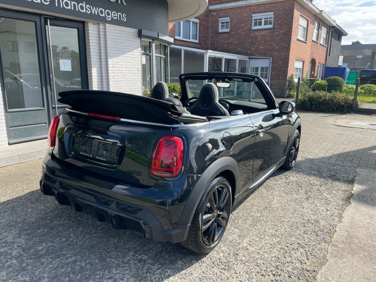 MINI Cooper Cabrio Cabriolet JCW KIT/BLACKL/APPLE CARPLAY**VERKOCHT** Geert De Bock