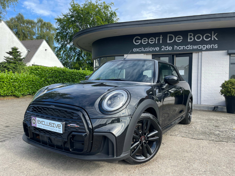 MINI Cooper Cabrio Cabriolet JCW KIT/BLACKL/APPLE CARPLAY**VERKOCHT** Geert De Bock