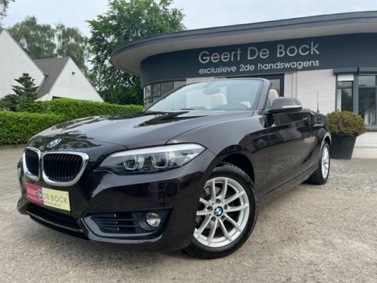 BMW 218 2 CABRIO AUT/LEDER/NAVI/PDC Geert De Bock